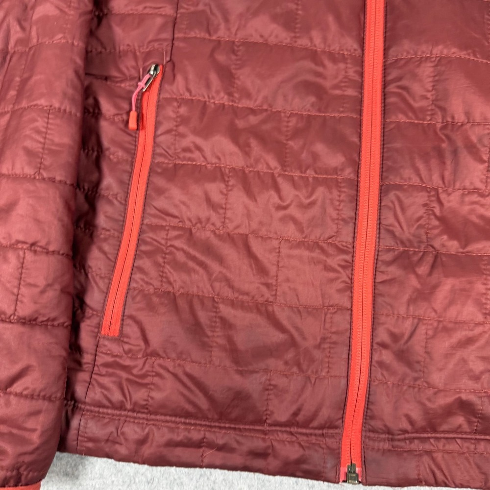 Patagonia Nano Puff Jacket Womens Small Red Gorpcore Outdoors Hiking - Picture 7 of 16